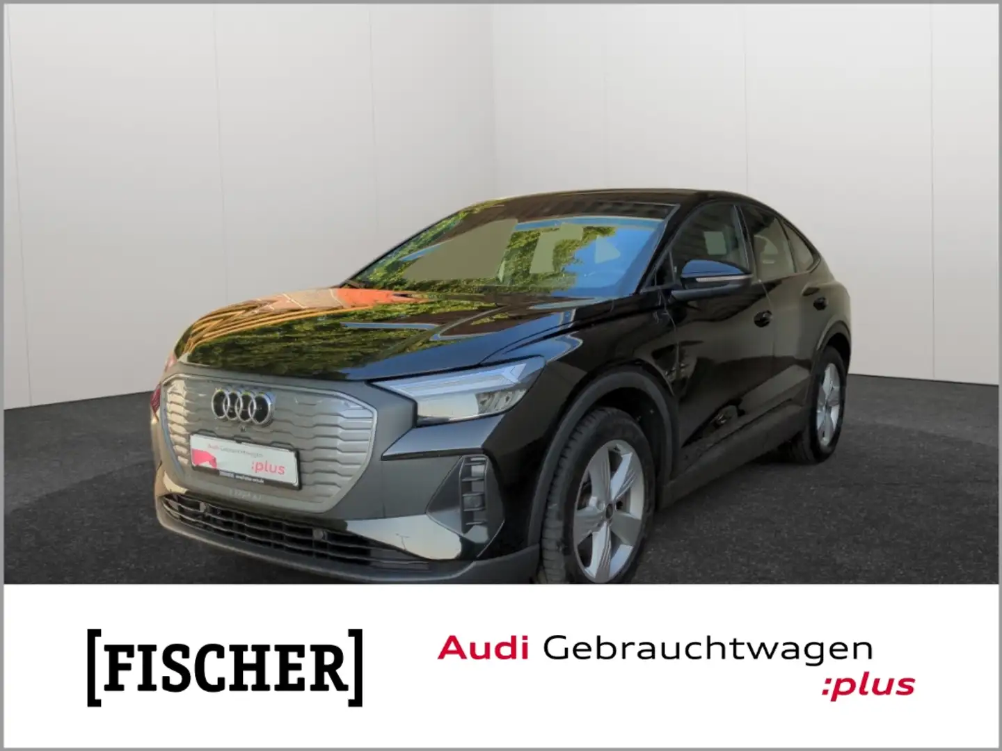 Audi Q4 e-tron Sportback 40 LED Navi AHK SHZ Akustikglas Schwarz - 1