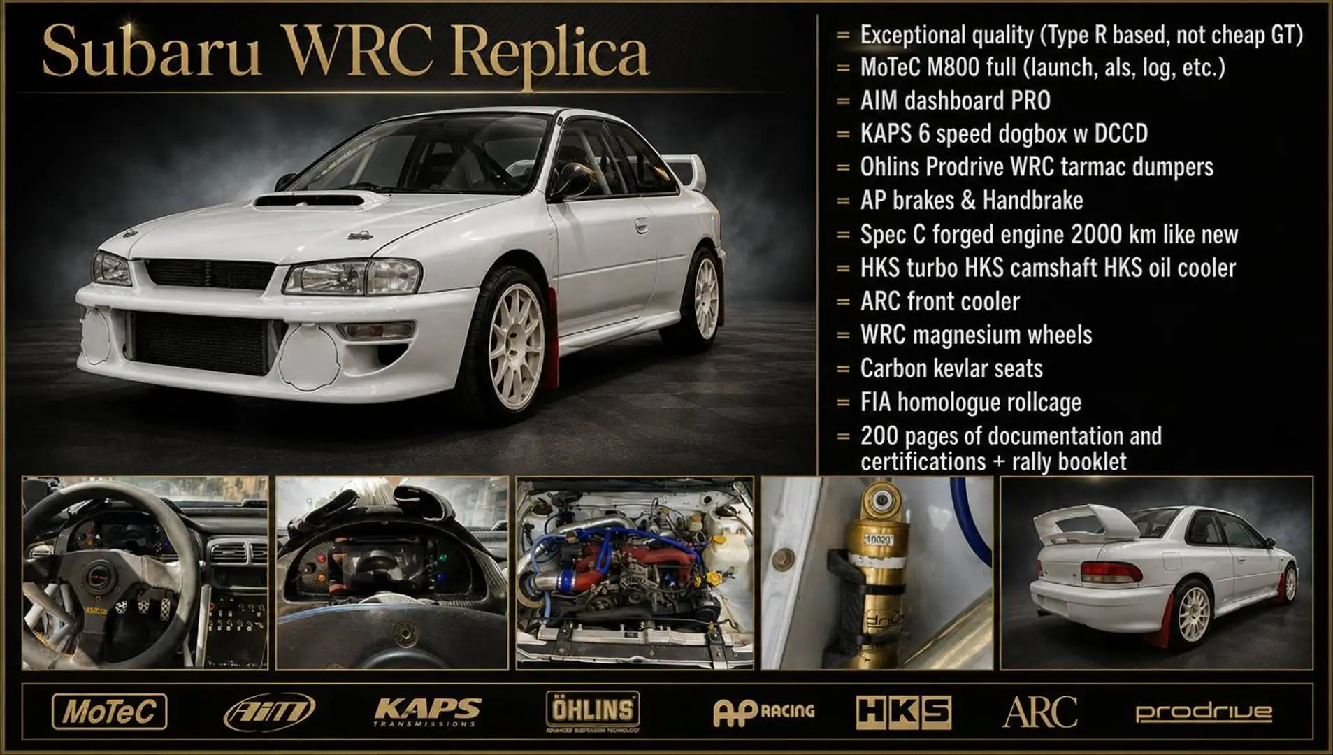 Subaru Impreza TYPE-R WRC Weiß - 1