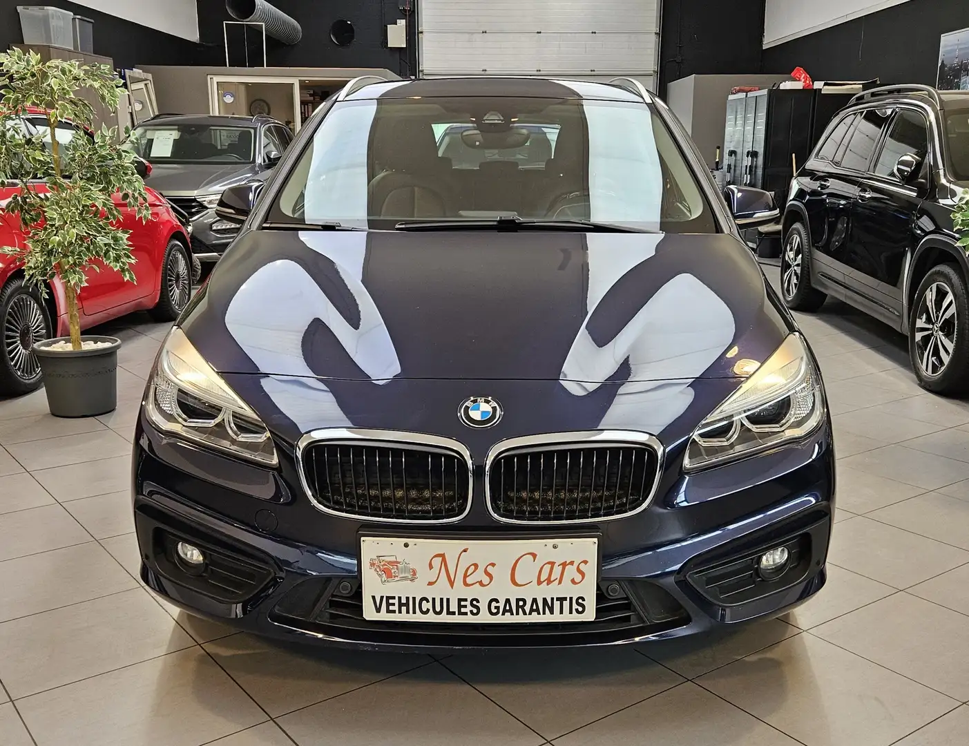 BMW 216 D ACTIVE TOURER,CUIR,GPS,LED,JA 16,GARANTIE 1 AN Bleu - 2
