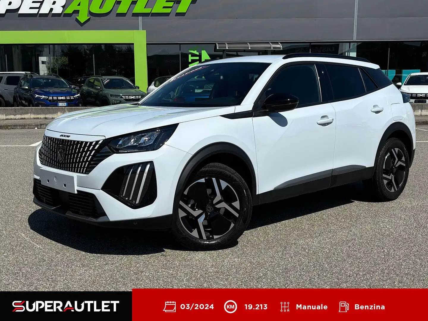 Peugeot 2008 1.2 PureTech 130cv Allure EAT8 S&S Bianco - 1