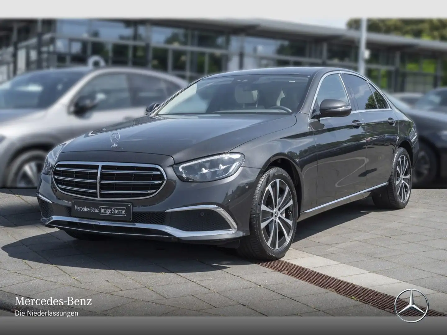 Mercedes-Benz E 300 de 4M EXCLUSIVE+LED+BURMESTER+KAMERA+9G Gris - 2