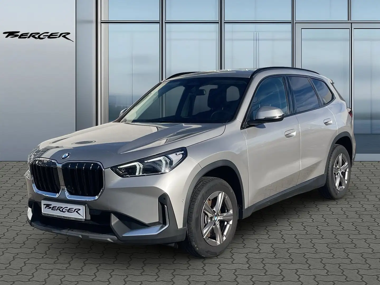 BMW X1 sDrive20i AHZV, PANO, LED Silber - 1