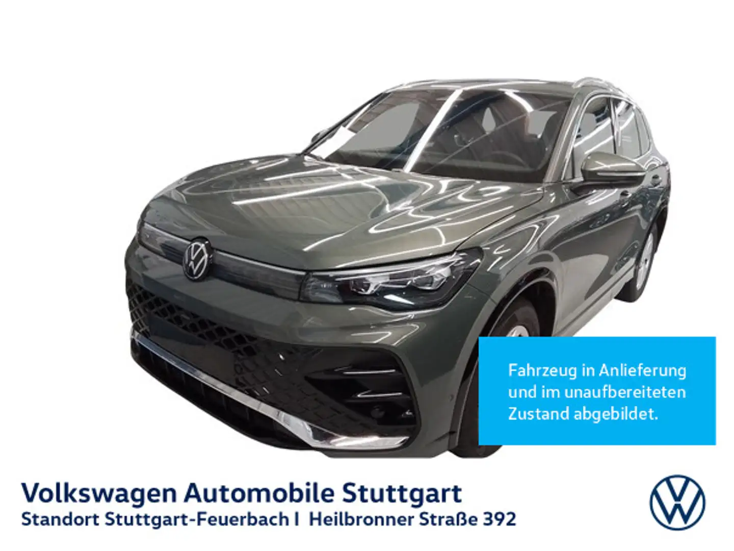 Volkswagen Tiguan R-Line 2.0 TDI DSG Navi AHK P-Dach Kamera Grün - 2