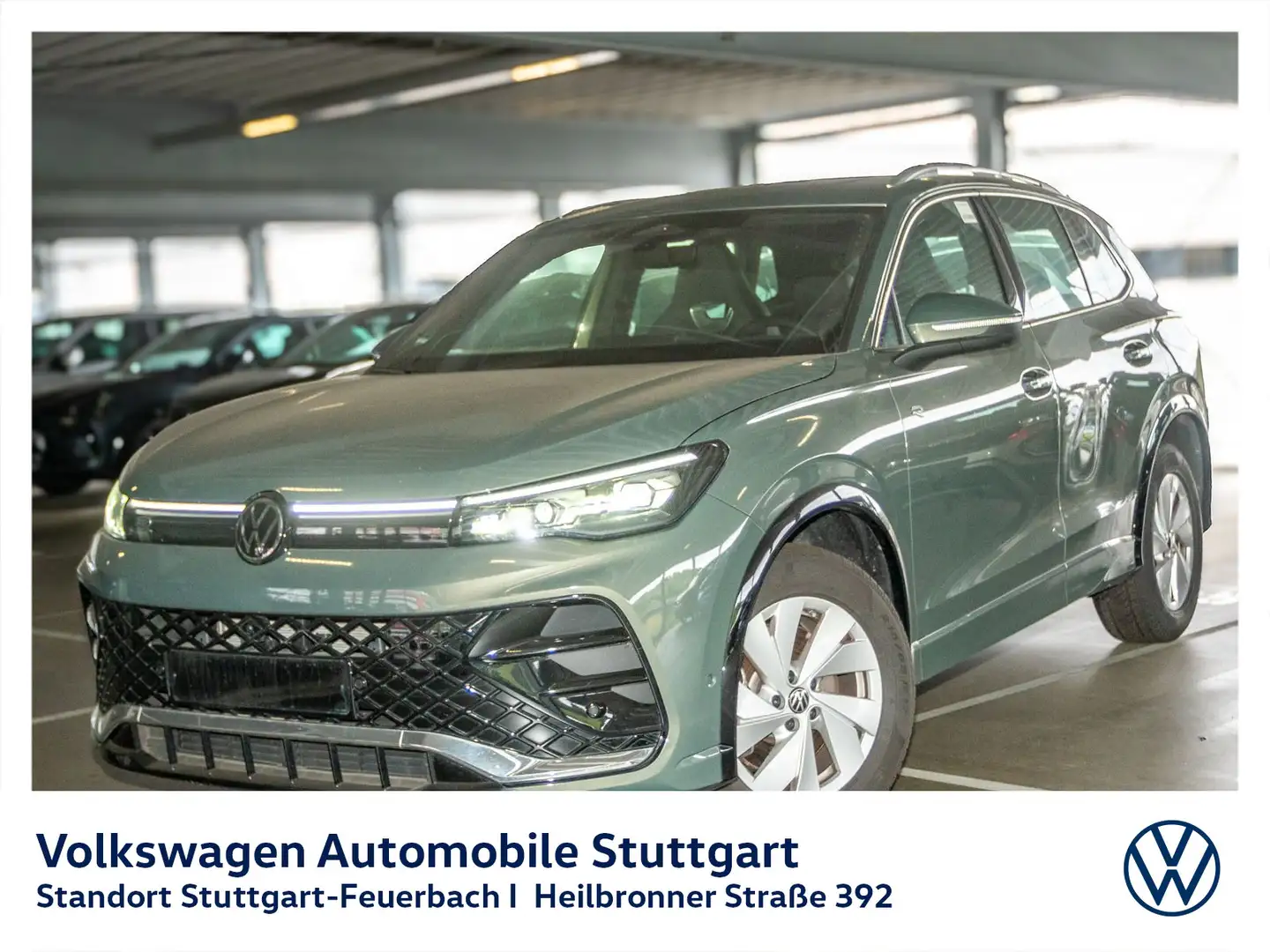 Volkswagen Tiguan R-Line 2.0 TDI DSG Navi AHK P-Dach Kamera Grün - 2
