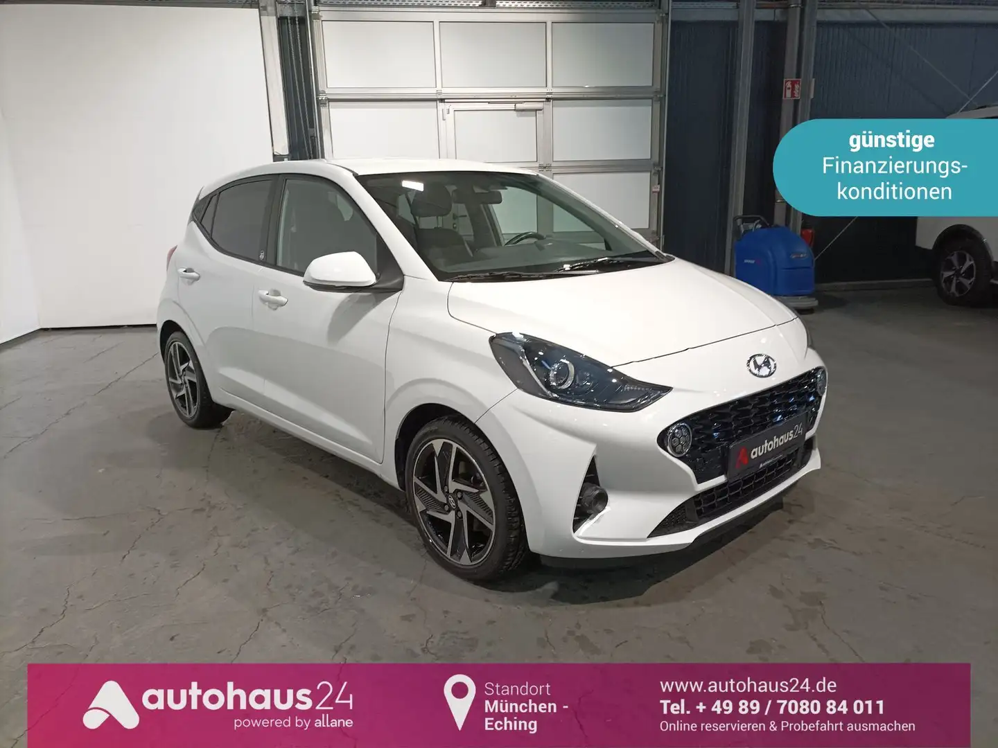 Hyundai i10 1.0 Edition 30 Navi|Sitzhz|ParkPilot|App Weiß - 1