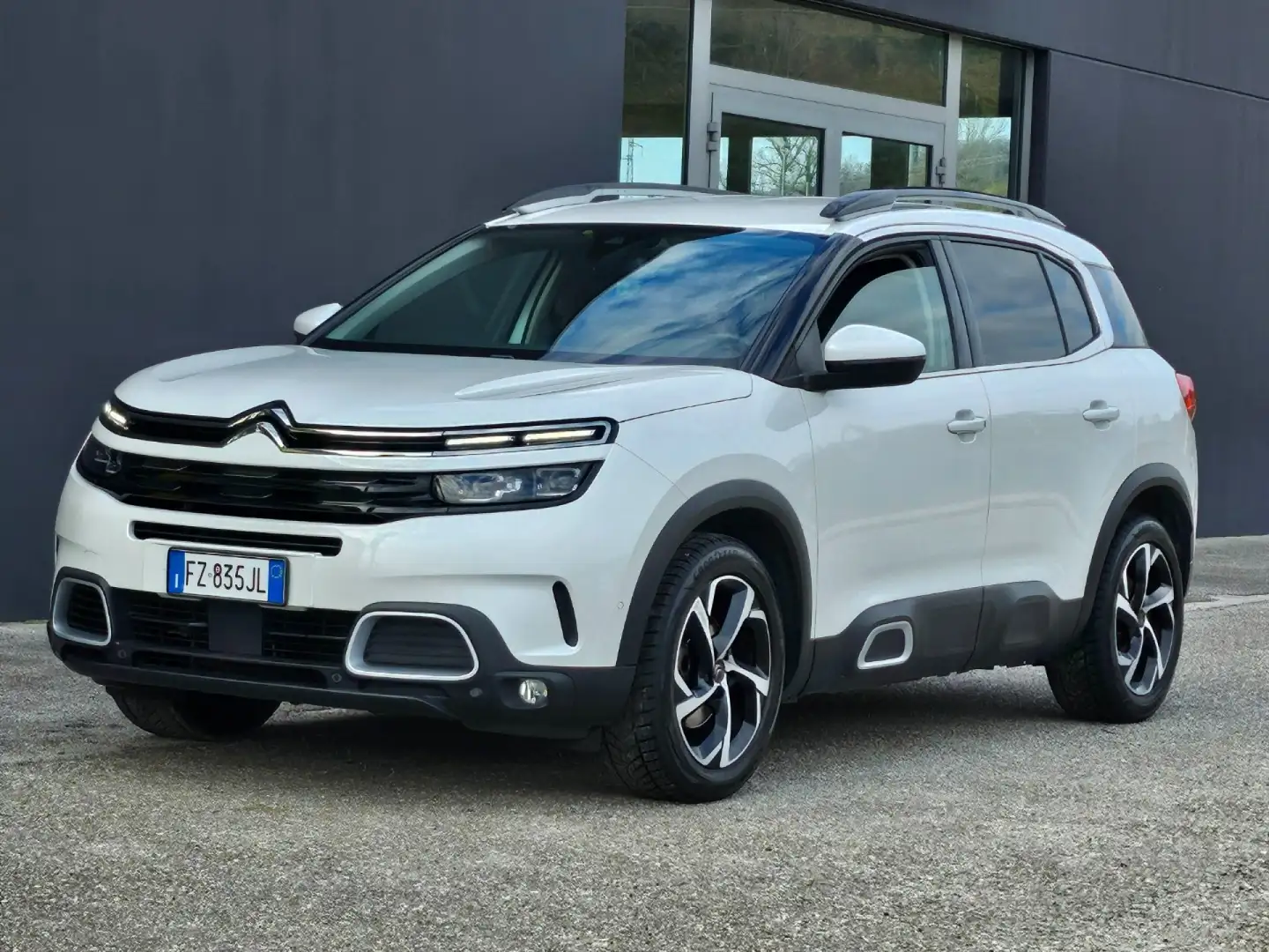 Citroen C5 Aircross PT 180 EAT8 Shine pelle Bianco - 1