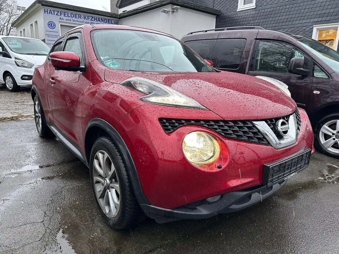 Nissan Juke Tekna Sport 4x4*Navi*Leder*Pano*Automatik* Rojo - 1