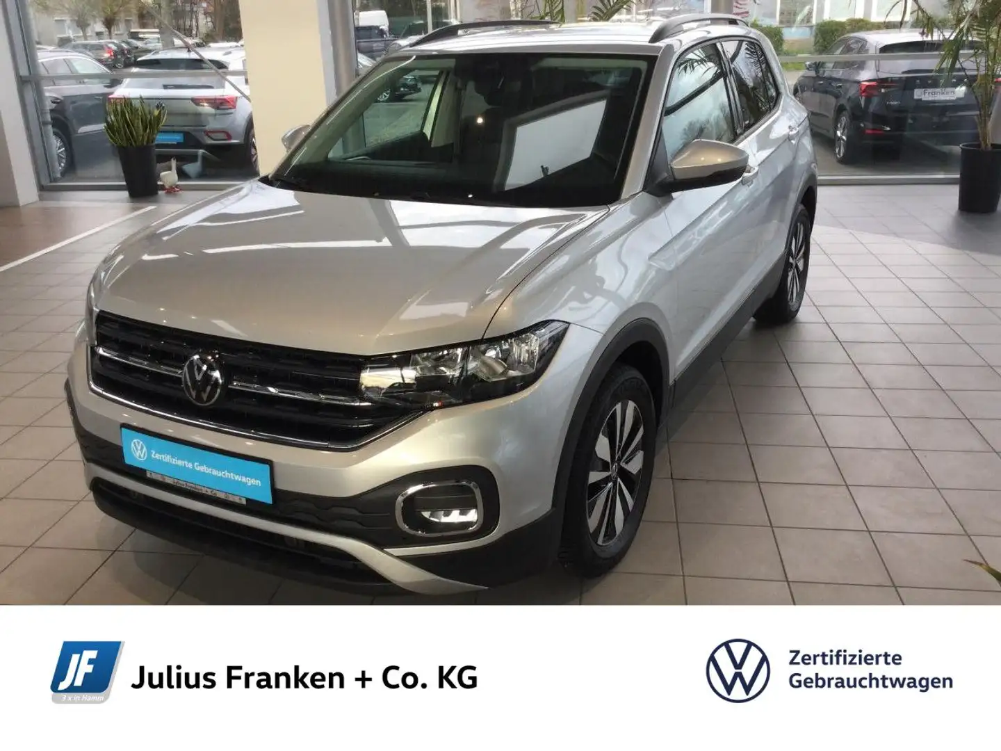 Volkswagen T-Cross MOVE AHK+DigitalCockpit+AMBI+LM+SITZH+ACC Silber - 1