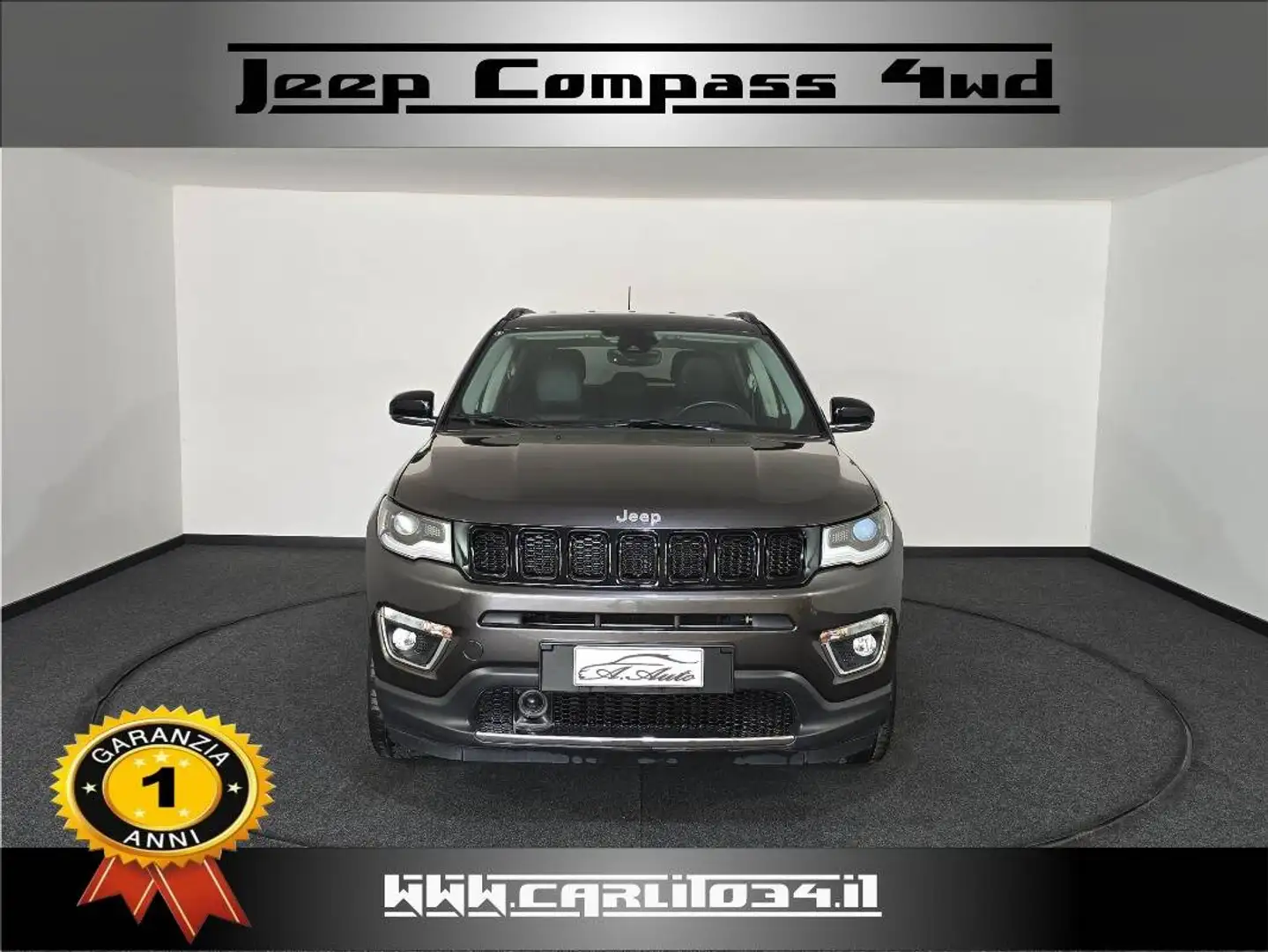 Jeep Compass 2.0 mjt Limited 4wd 140cv auto Grigio - 1