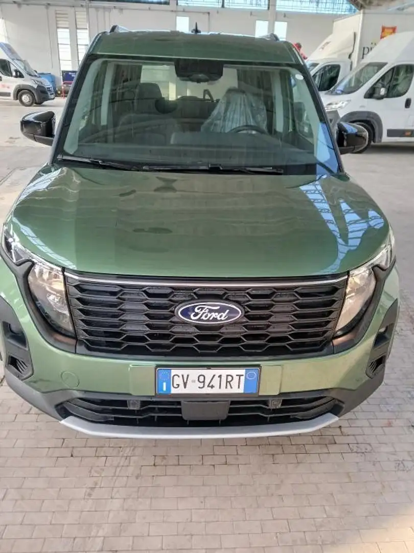 Ford Tourneo Courier 1.0 ECOBOOST TITANIUM Зелений - 2
