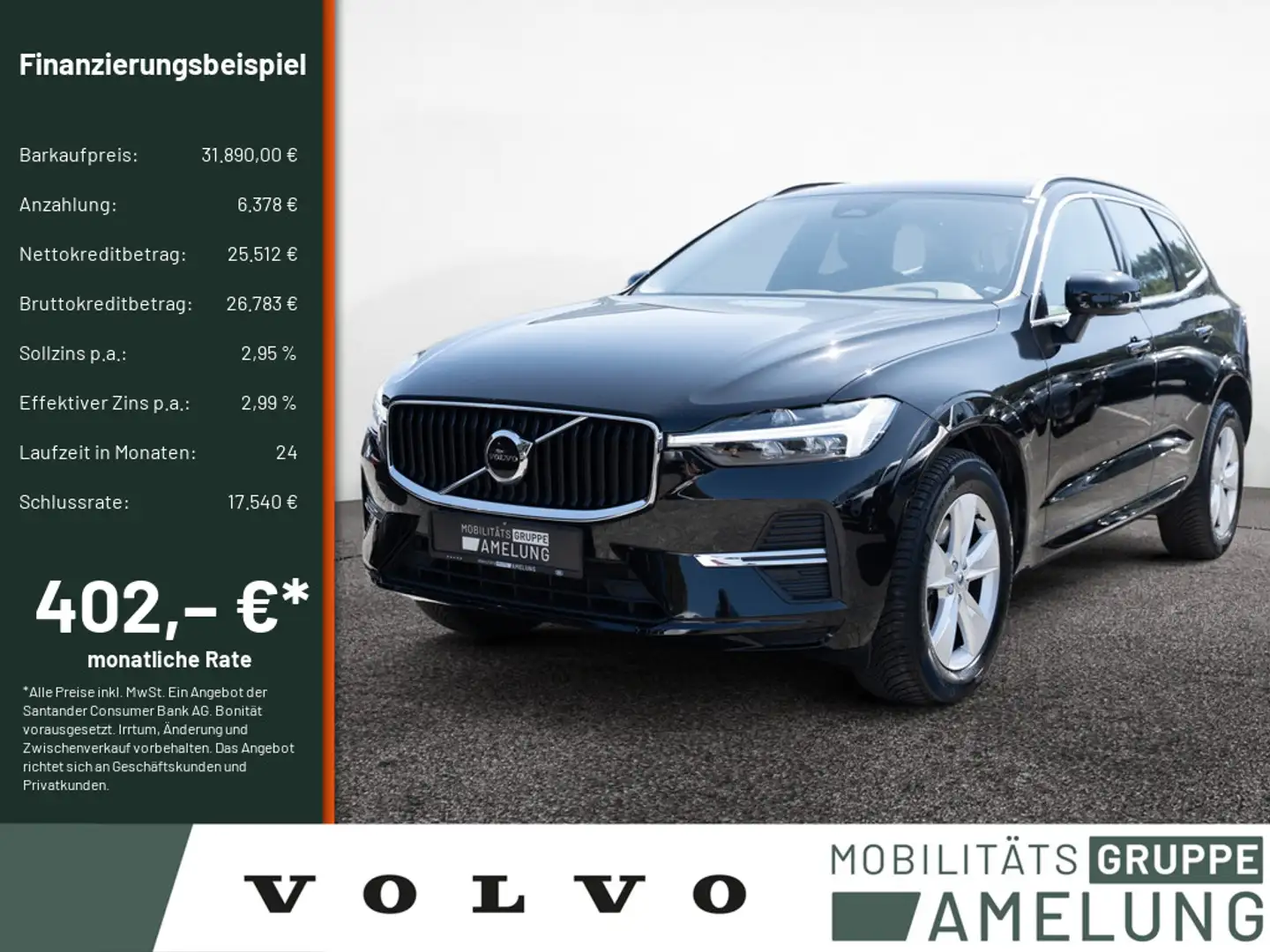 Volvo XC60 B4 B Core aus Erstbesitz SHZ FACEL. LED Schwarz - 1