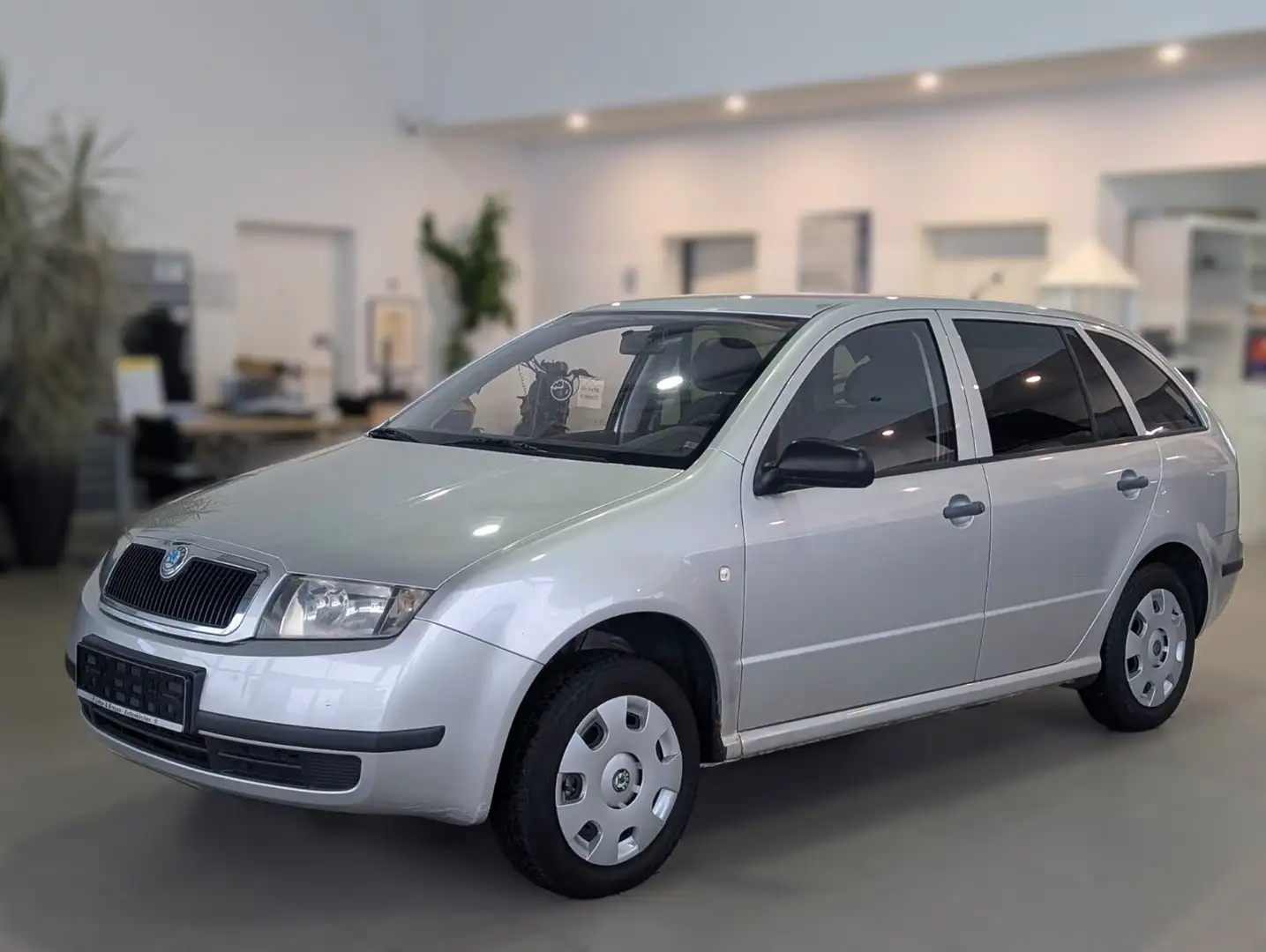 Skoda Fabia 1.4 16V Combi / Klimaanlage /TÜV Neu Silber - 1