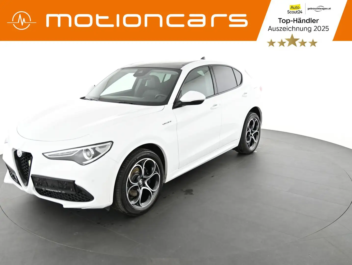 Alfa Romeo Stelvio 2.2 JTDM Veloce Q4 Weiß - 1