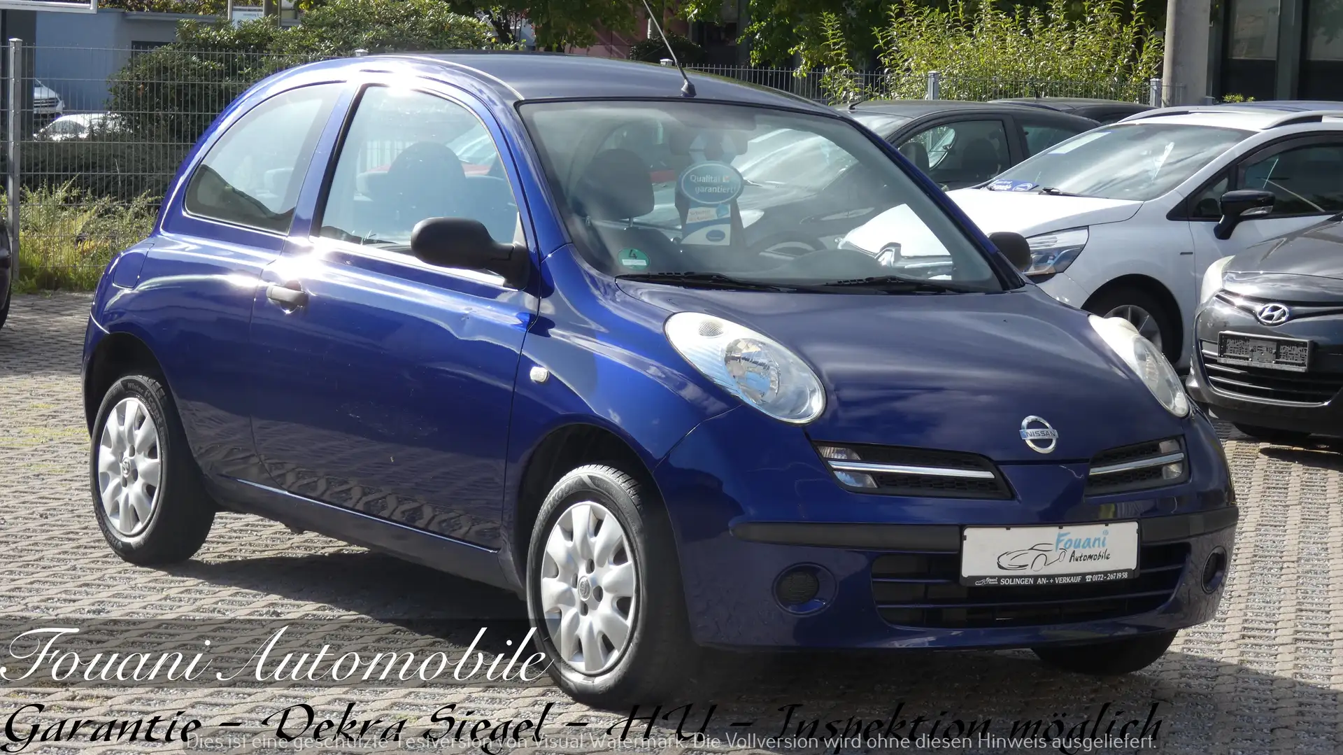 Nissan Micra Season Klima HU NEU 12 Monate Garantie Blau - 1