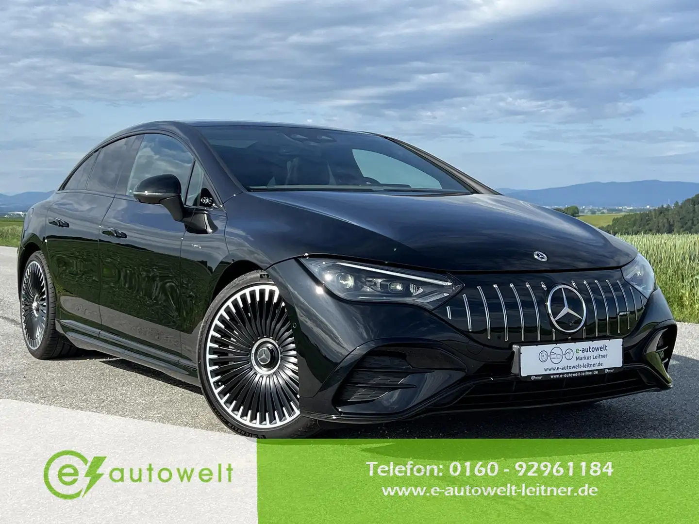 Mercedes-Benz EQE 43 43 AMG 4Matic Premium Plus HuD Pano Nappa HAL crna - 1