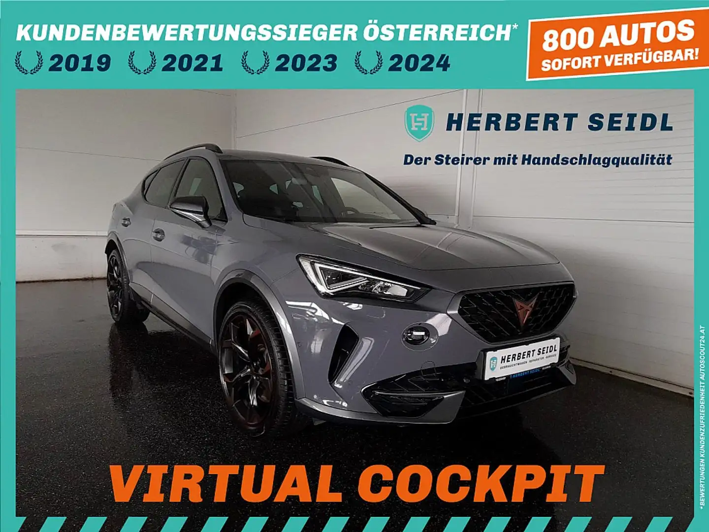 CUPRA Formentor VZ e-Hybrid 150/245 DSG *19 ZOLL KUPFER / DCC /... Grau - 1