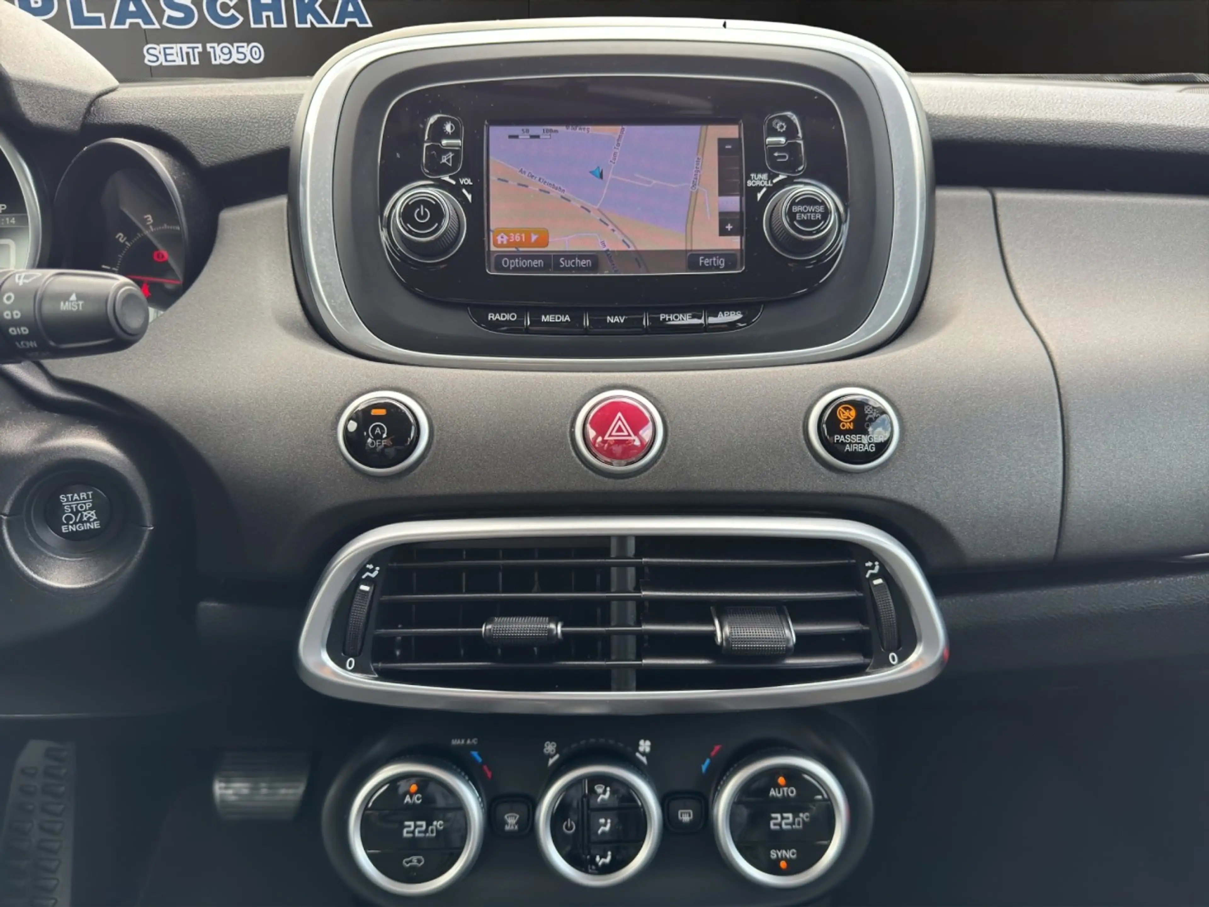 Fiat 500X 1.4 SDG MultiAir Cross KLIMA*SHZ*NAVI*PDC Klima — photo 17