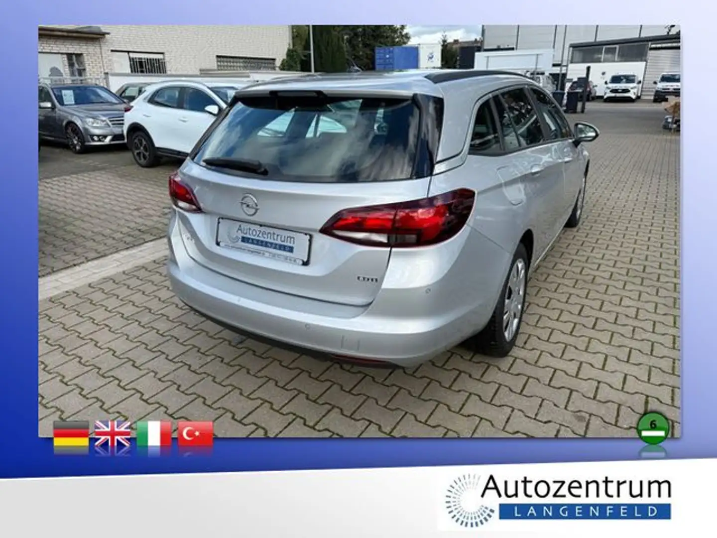 Opel Astra K 1.6 CDTI Aut. Sports Tourer *NAVI* Silber - 2