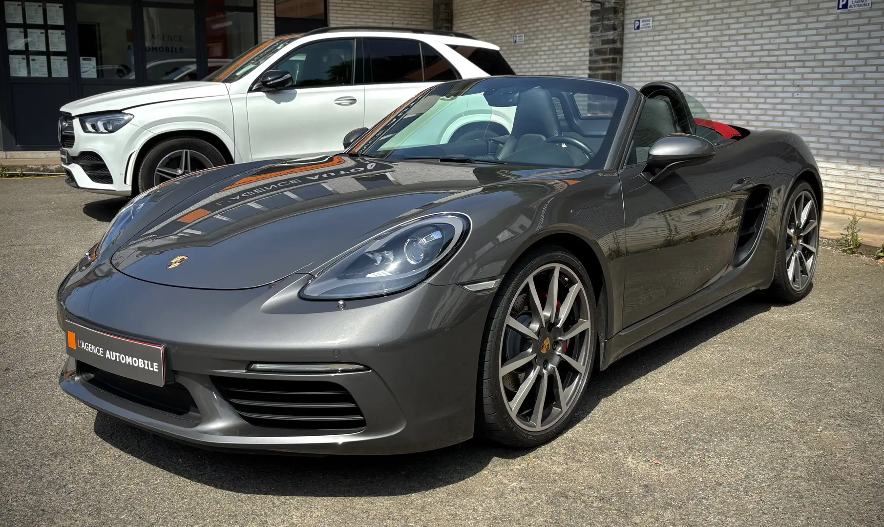 Porsche 718 Boxster 2.0T Carrera20" CAMERA PASM NAVI GAR12M Grijs - 2
