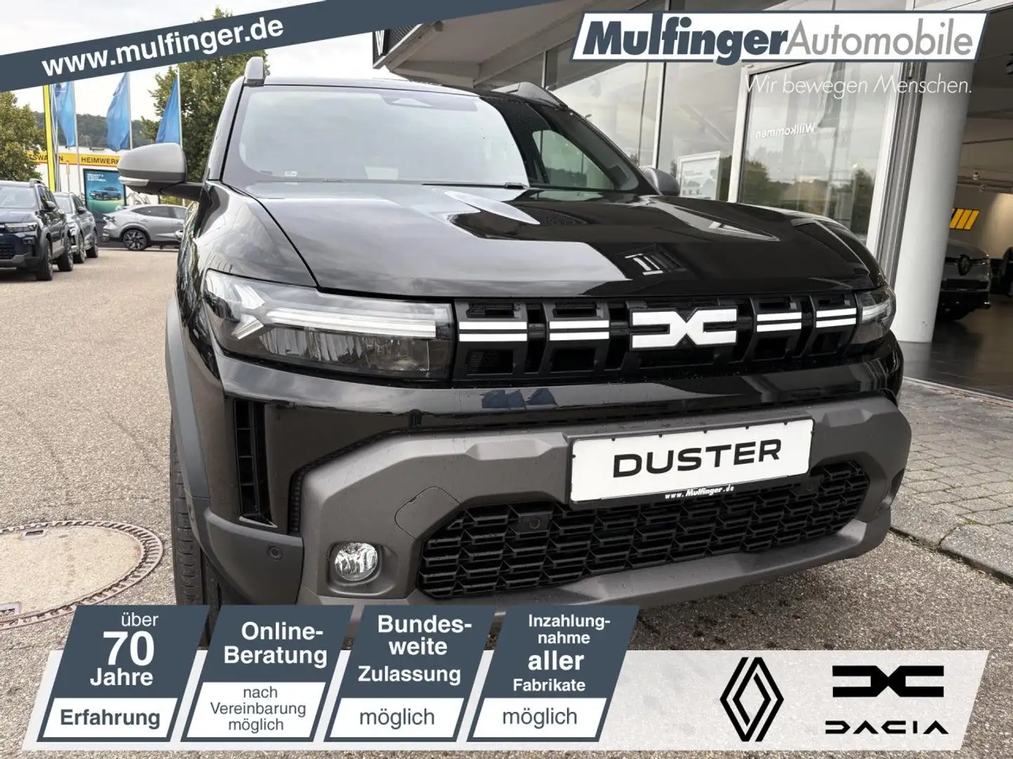 Dacia Duster Journey TCe 130 Navi Klima Einparkhilfe Schwarz - 1