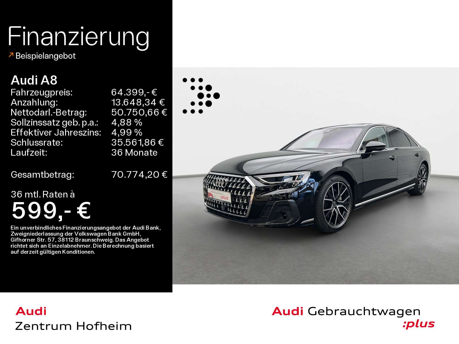 Second hand Audi A8 3.0 TDI