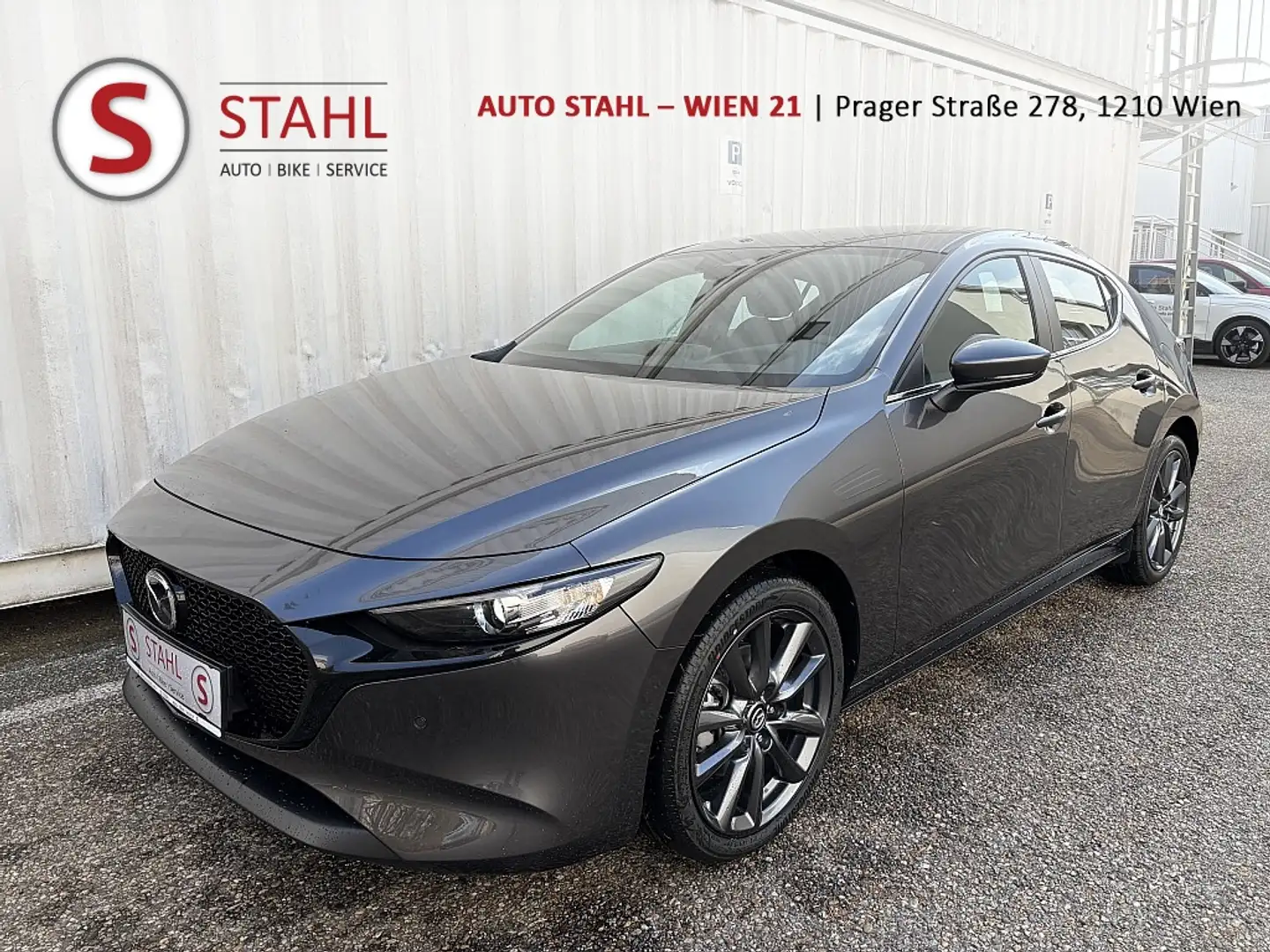Mazda 3 Mazda3 e-Skyactiv-G140 Centre-Line Aut. AUTO ST... Grau - 1