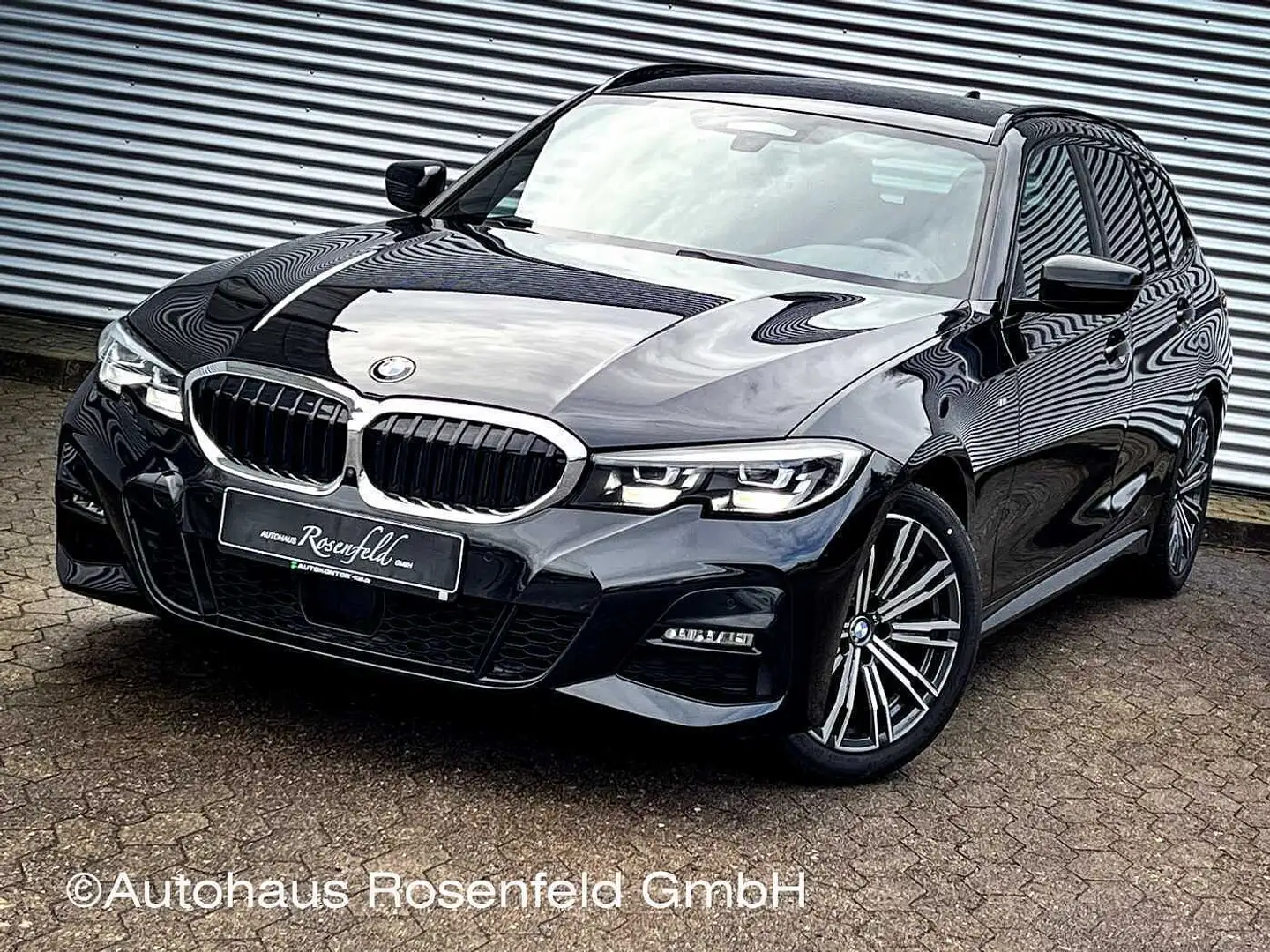 BMW 320 d G21 M-Sport 48V/LED/LiveCockp. Prof./Komfp./Driv Schwarz - 2