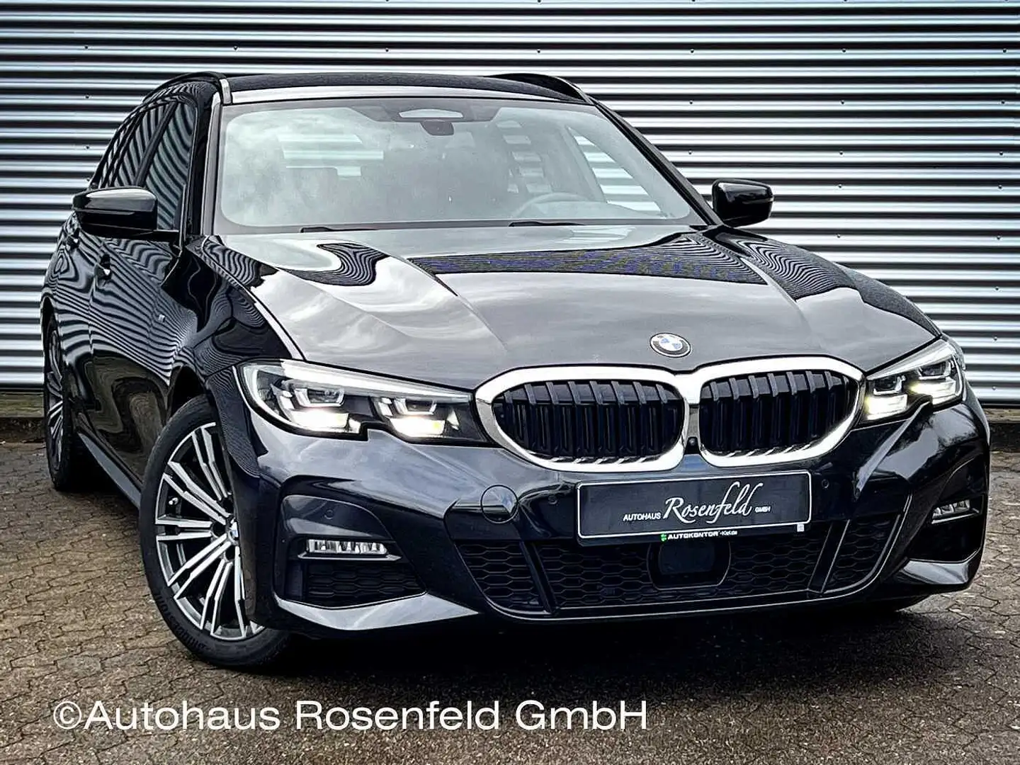 BMW 320 d G21 M-Sport 48V/LED/LiveCockp. Prof./Komfp./Driv Schwarz - 1