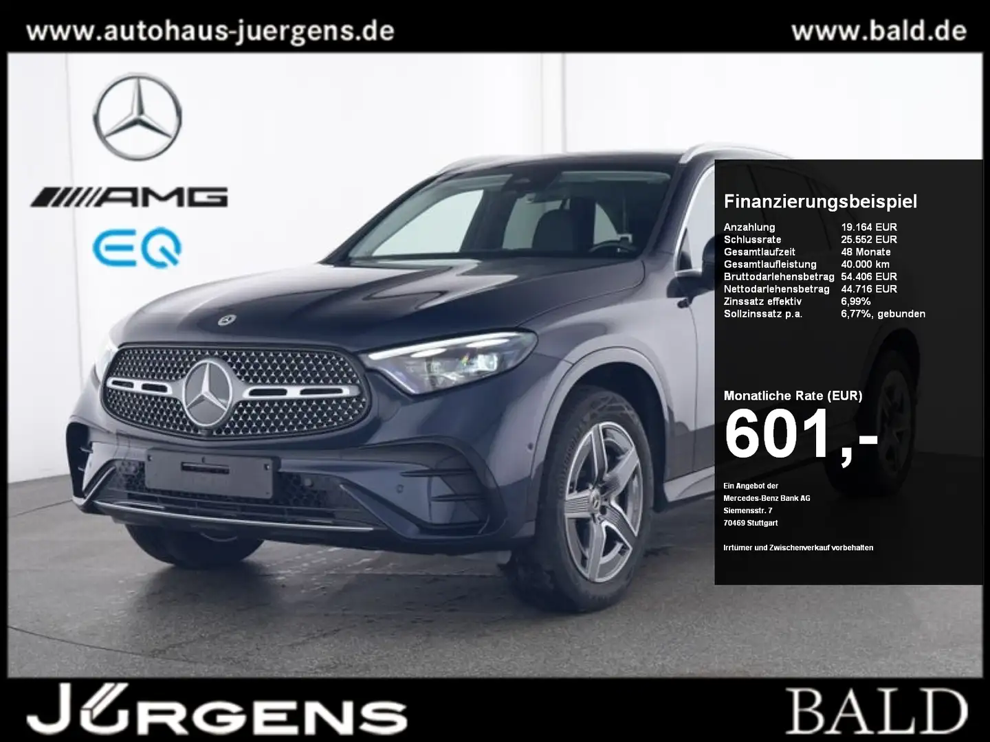 Mercedes-Benz GLC 400 e 4M AMG-Sport/DIGITAL/360/Pano/AHK/Totw - 1