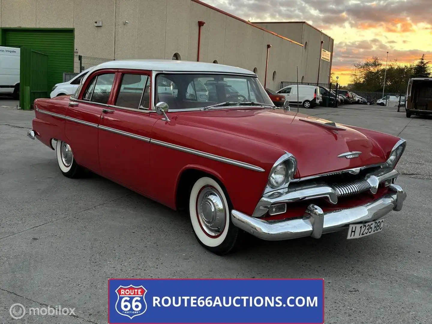 Plymouth Belvedere Power FL | 1955 | Route 66 Auctions Schwarz - 1