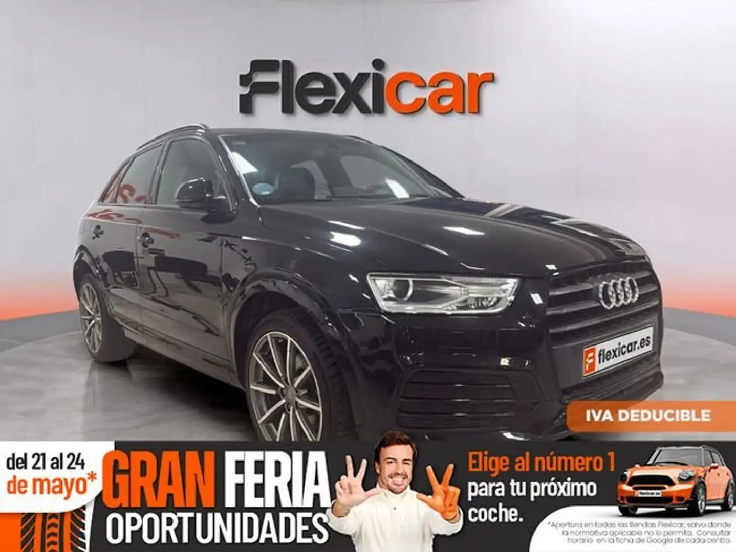 Audi Q3 1.4 TFSI CoD S tronic Negro - 1
