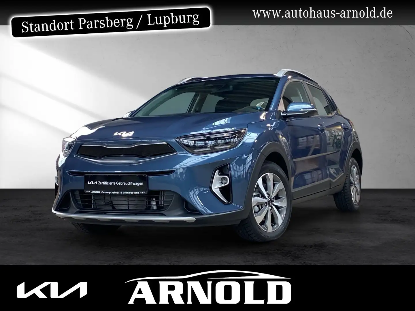 Kia Stonic Stonic 1.0 T-GDI Vision 7G-DCT LED-P. Kamera SHZ Blau - 1