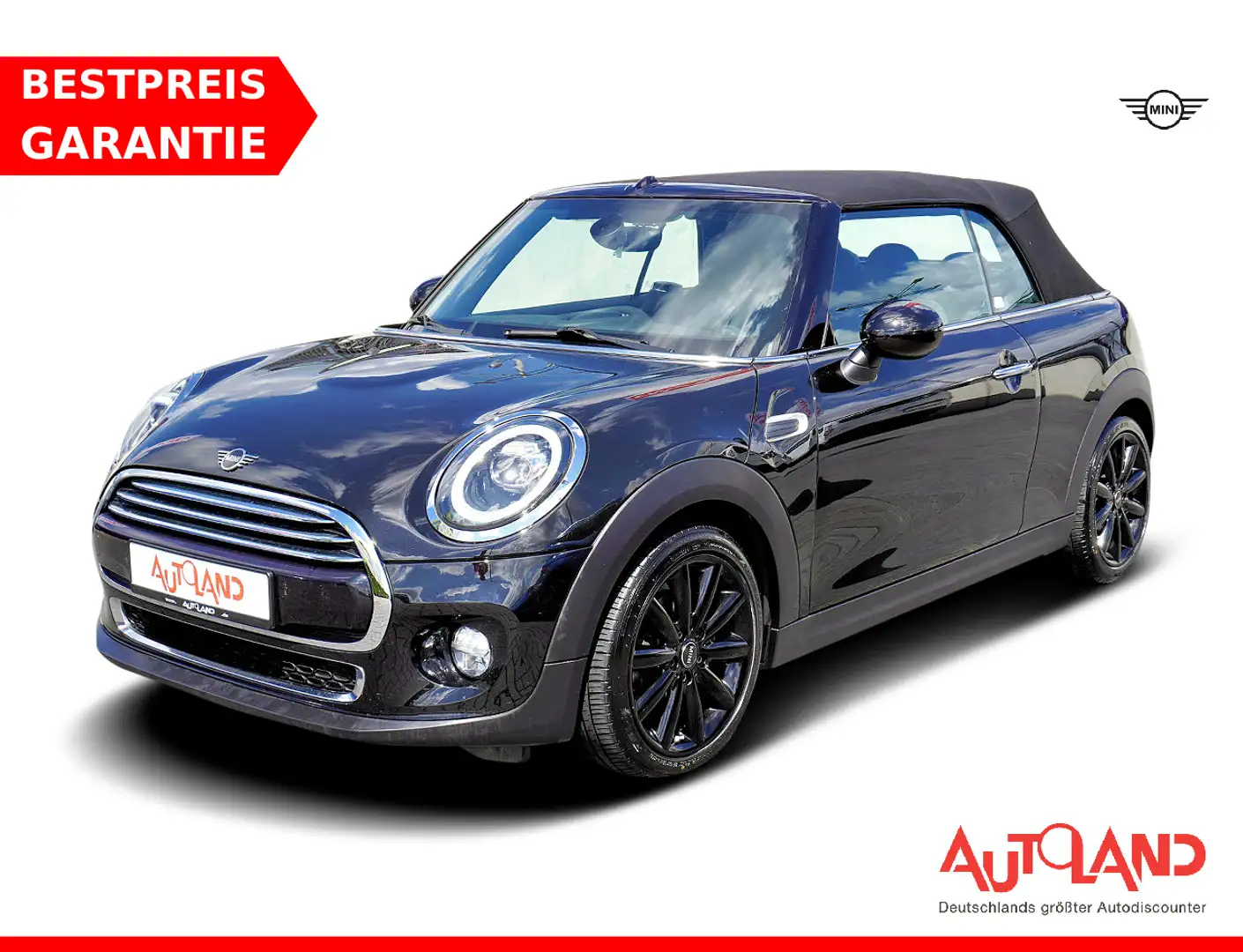 MINI Cooper Cabrio Cabrio 1.5 Cooper LED Sitzheizung Sportsitze PDC Schwarz - 1