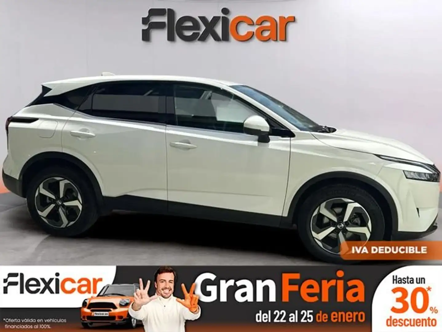 Nissan Qashqai DIG-T+103kW+%28140CV%29+mHEV+4x2+Acenta Blanc - 1