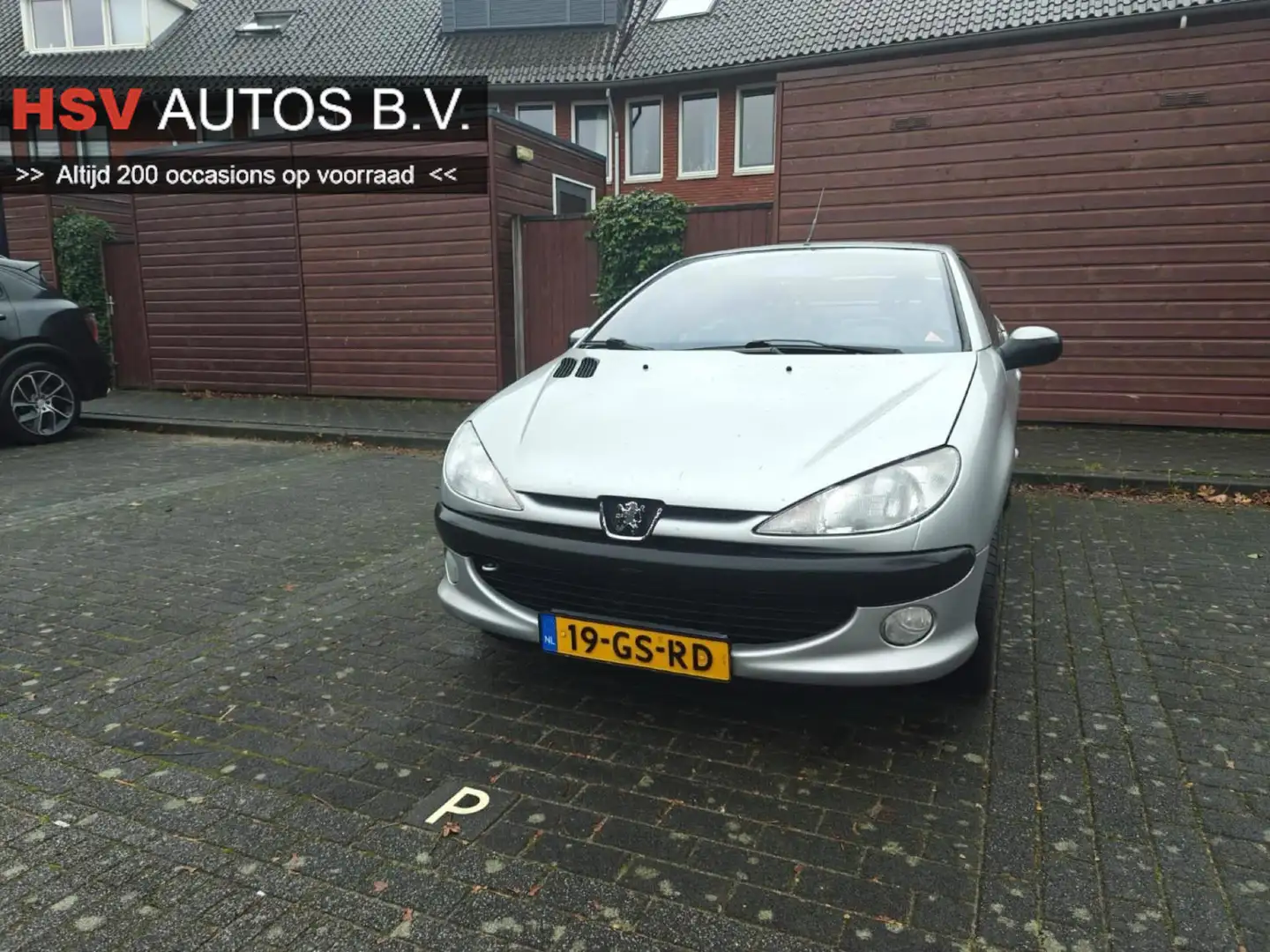 Peugeot 206 CC 2.0-16V airco LM *apk 06-2025* Grijs - 1