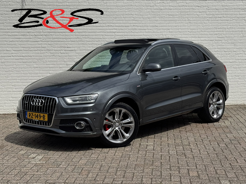 Audi Q3 2.0 TDI quattro 3x S-line Leder Pano Dodehoek Led