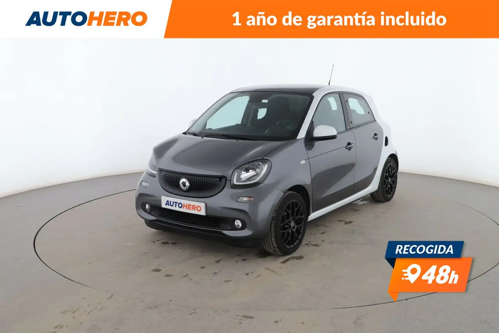 smart forFour 0.9 Turbo Basis passion Gris - 1