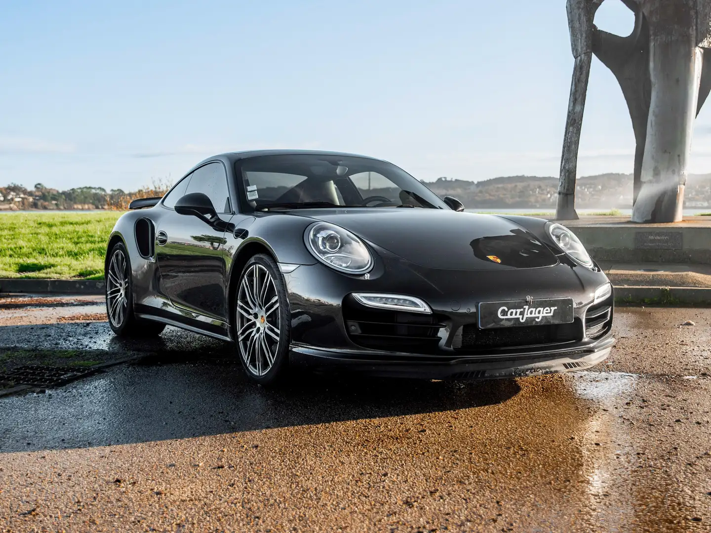 Porsche 911 911 Coupe 3.8i Turbo 520 PDK A Zwart - 1