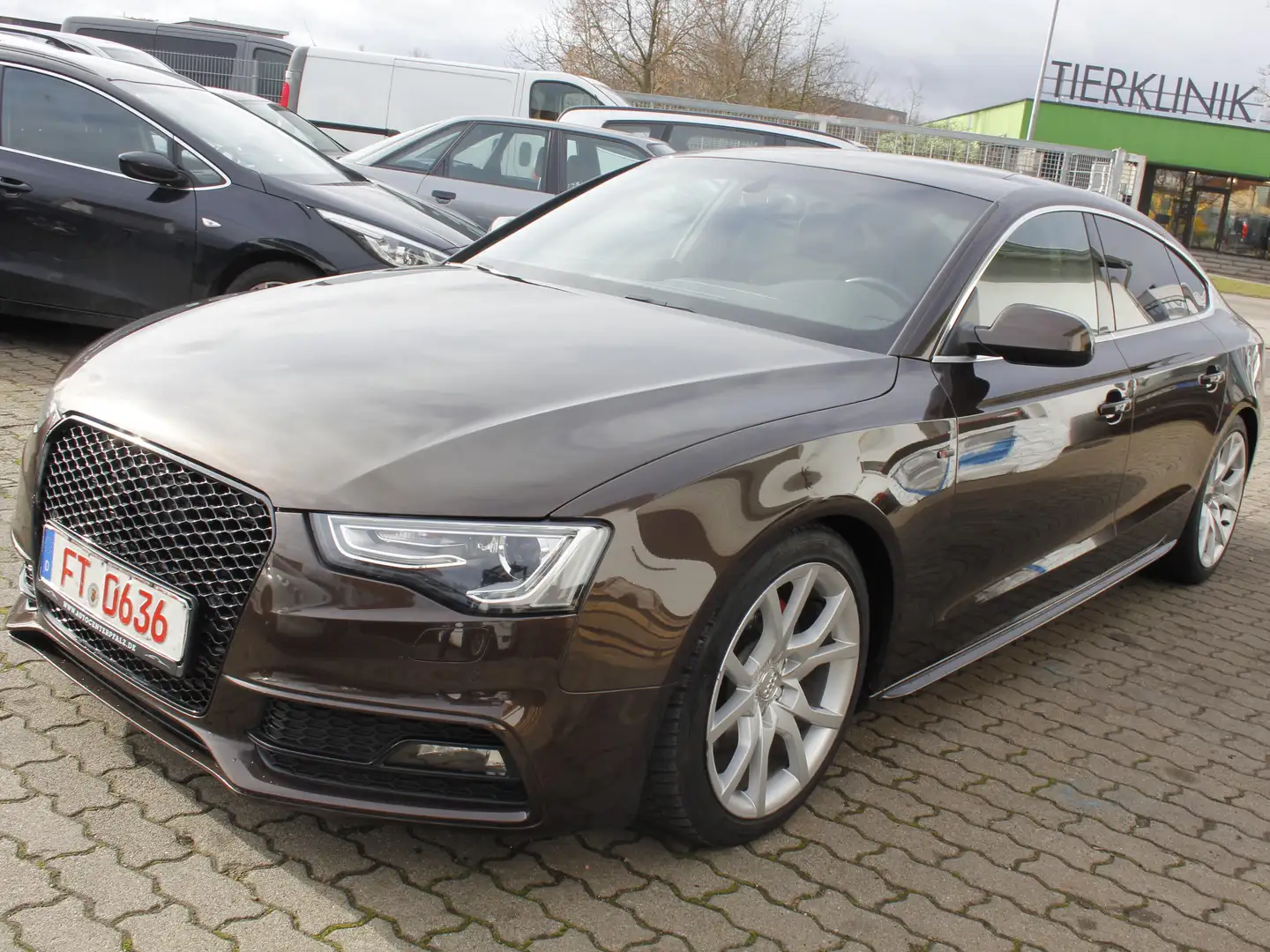 Audi A5 1.8 TFSI S.Line Auto Leder Motor Neu überholt Braun - 1