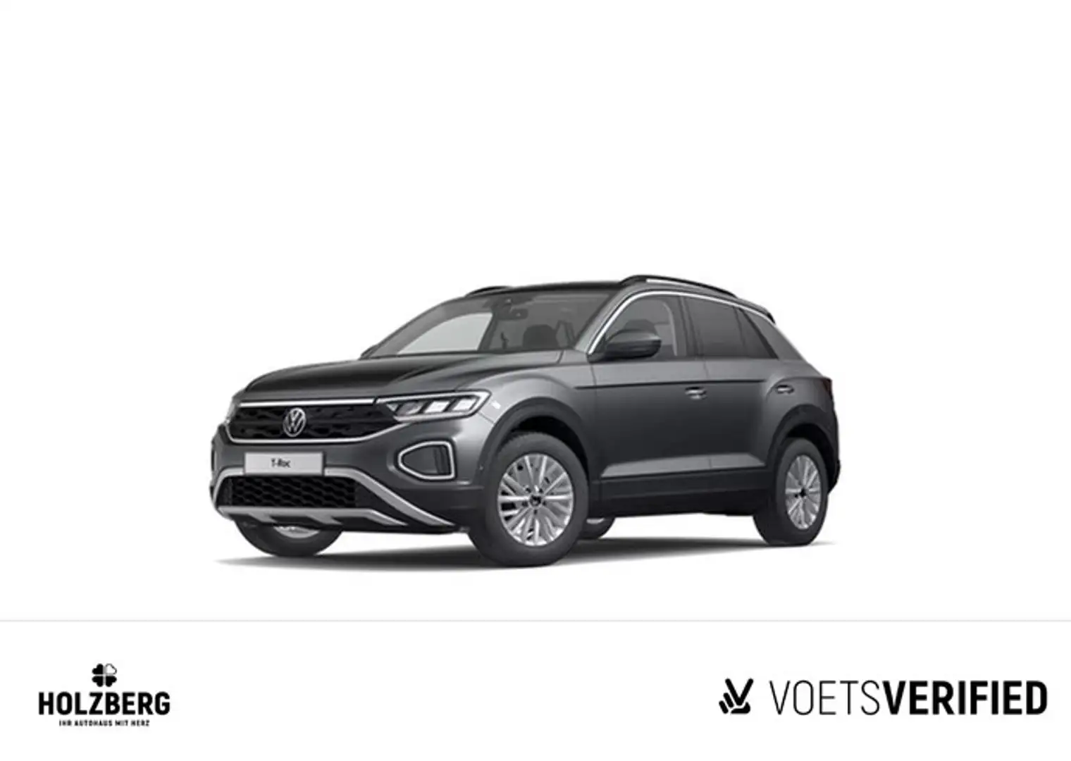 Volkswagen T-Roc 1.0 TSI Life NAVI+ACC+CARPLAY Grau - 1