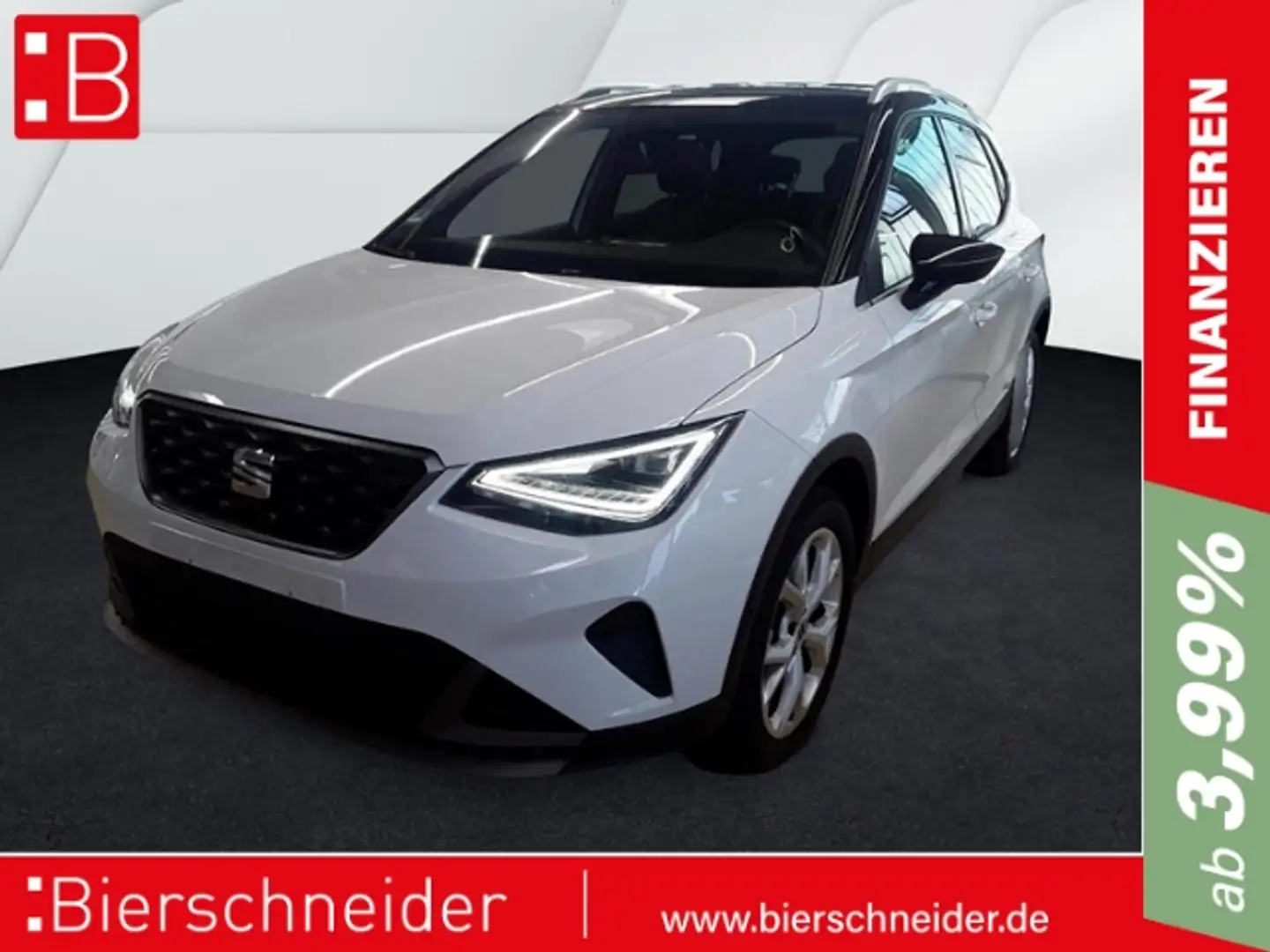 SEAT Arona 1.0 TSI DSG FR NAVI EAR VIEW SHZ ALLWETTER Weiß - 1