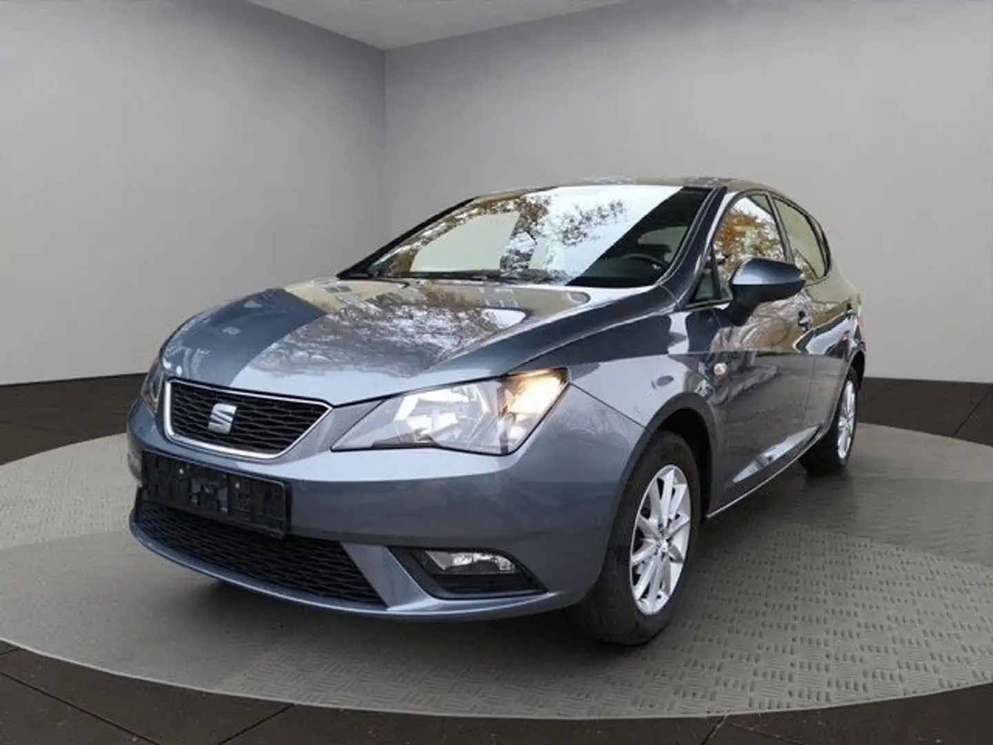 SEAT Ibiza Style, 1 Hand, eFH, ZV, Klima Grau - 1