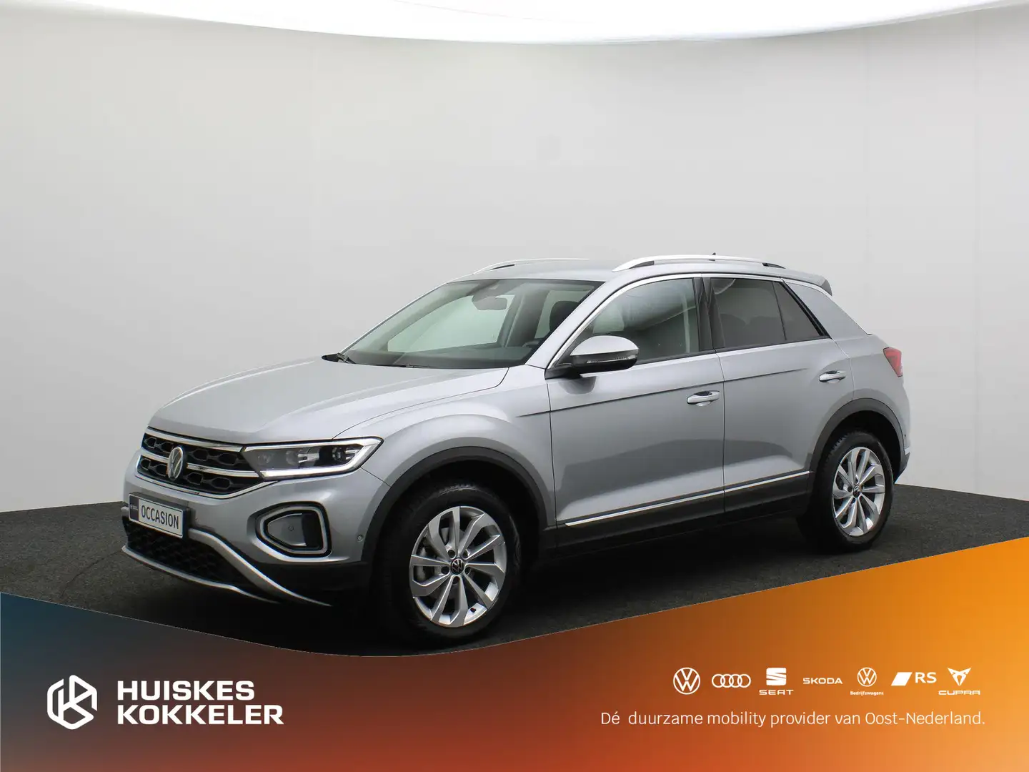 Volkswagen T-Roc Style 1.5 TSI 150pk DSG Automaat Adaptive cruise c Gris - 1