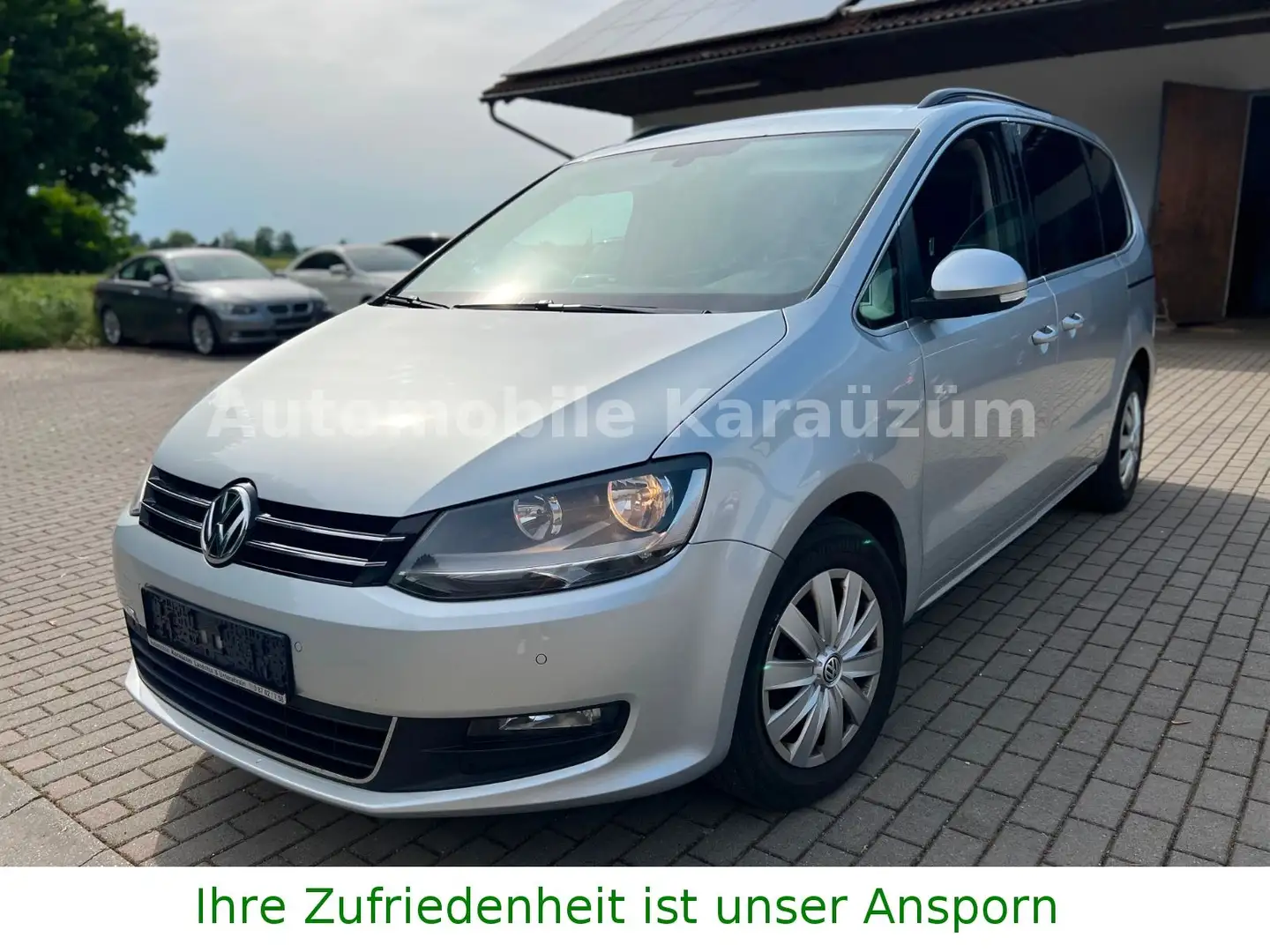 Volkswagen Sharan Comfortline BMT Navi*Automatik*PDC*Sounds Silber - 1