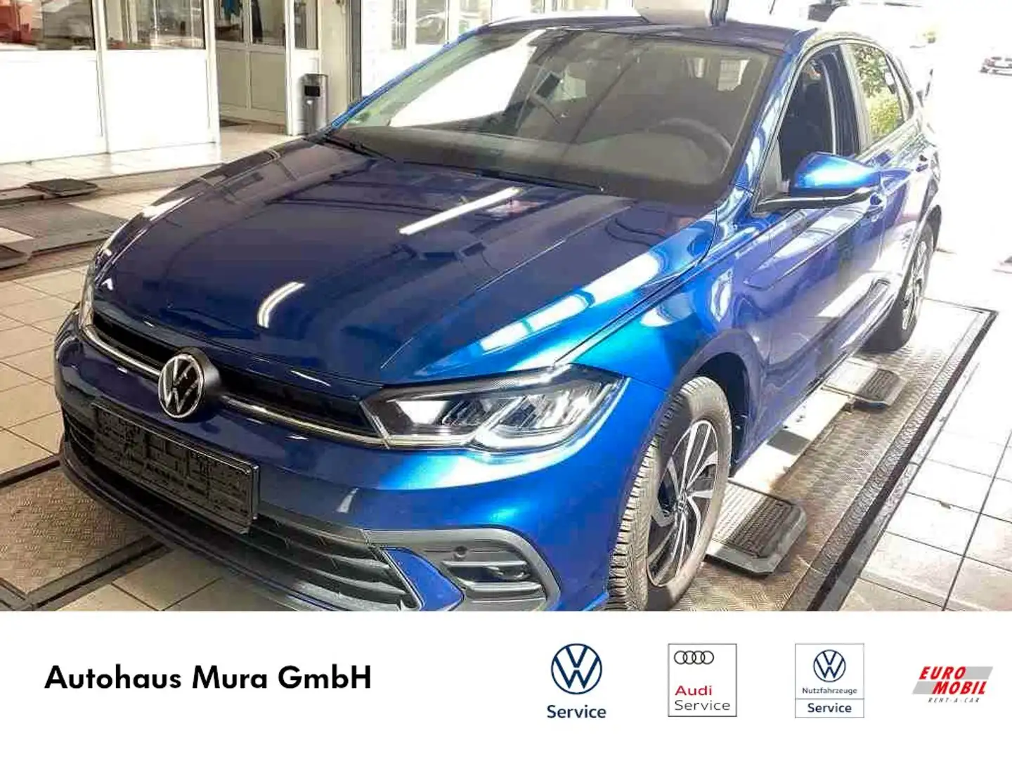 Volkswagen Polo FRESH 1.0 LM15 PDC APP SHZ 4Season Blau - 1