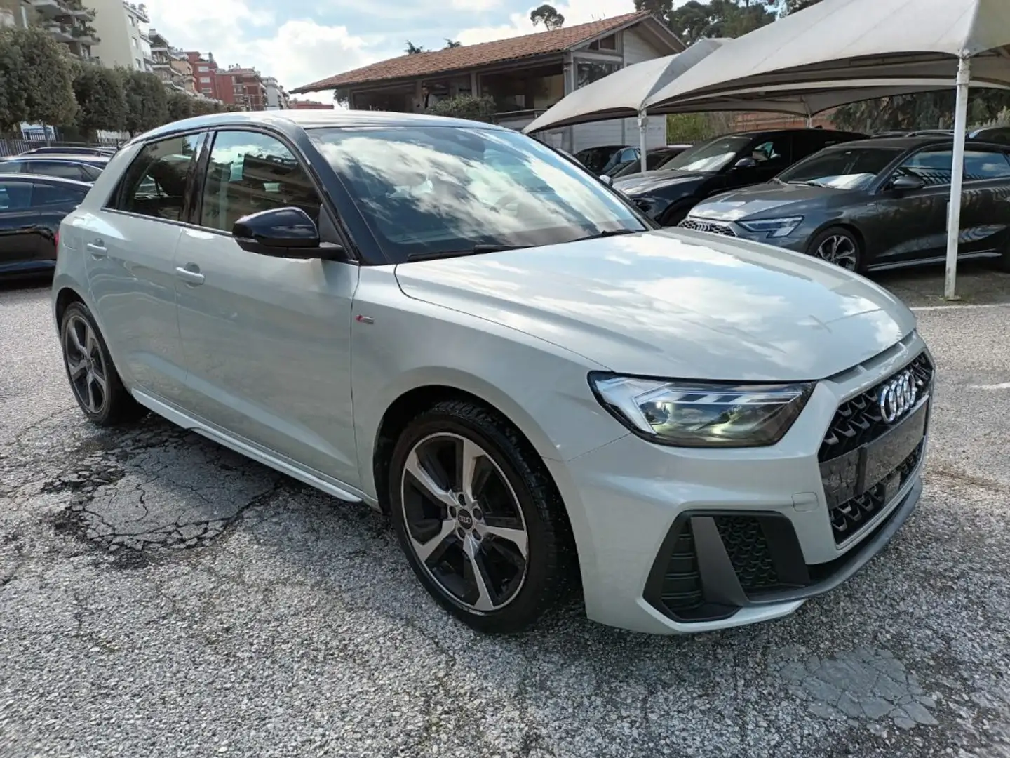 Audi A1 SPB SPORTBACK 30 TFSI S-LINE CARPLAY PDC "17 Argento - 1