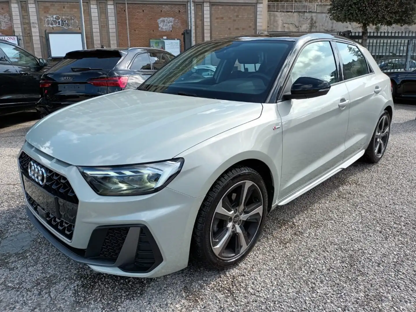 Audi A1 SPB SPORTBACK 30 TFSI S-LINE CARPLAY PDC "17 Argento - 2