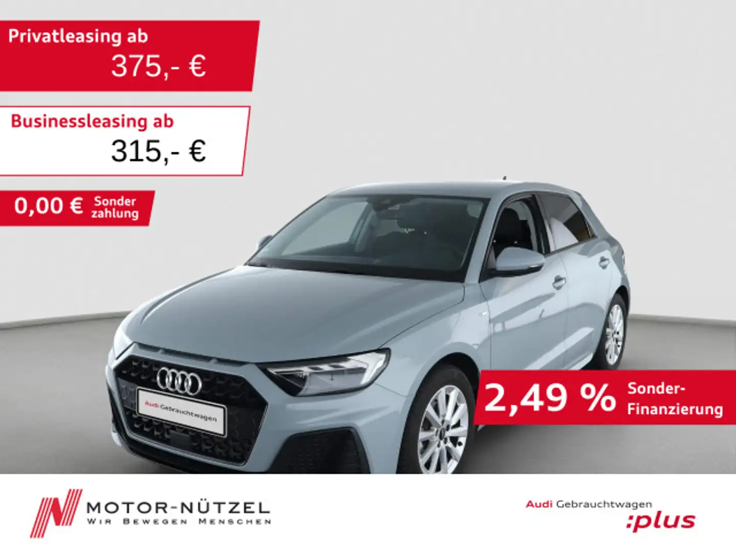 Audi A1 30 TFSI S-TR S-LINE LED+NAV+PDC+ACC Grau - 1