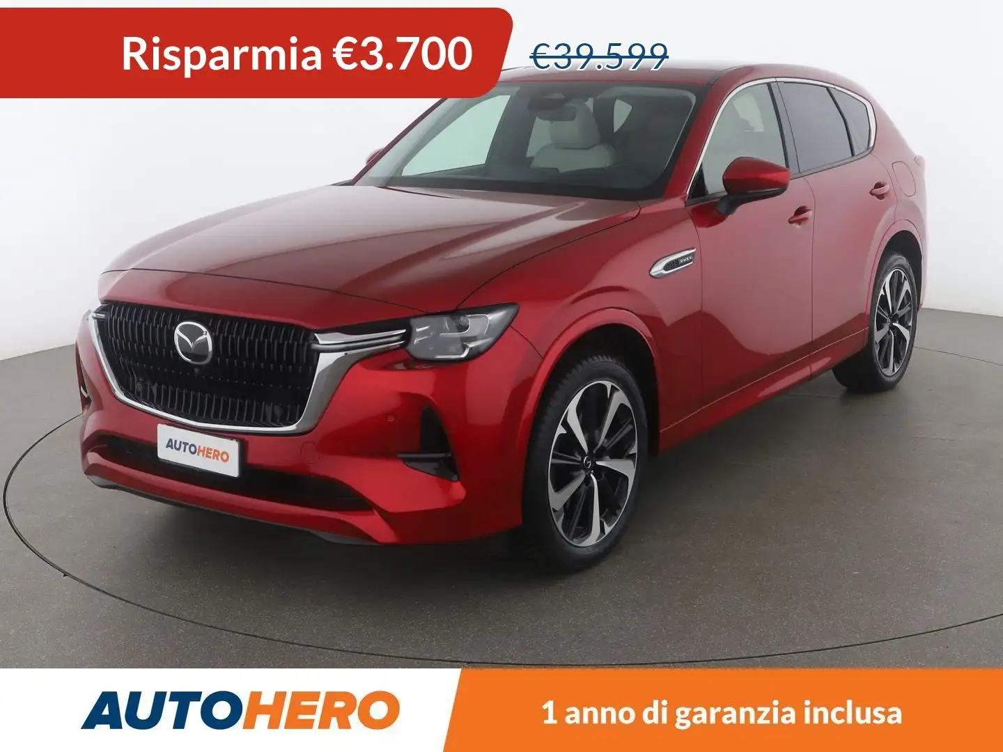 Mazda CX-60 2.5 e-Skyactiv Plug-in Hybrid Takumi AWD Rosso - 1