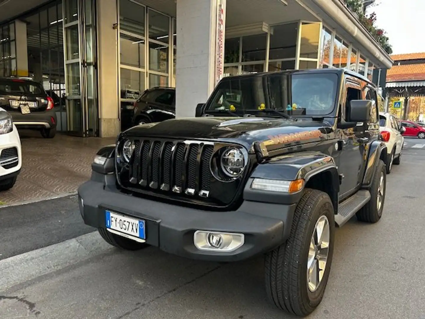 Jeep Wrangler 2.2 mjt II Sahara auto Nero - 2